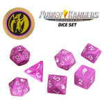 Renegade Game Studios Power Rangers Roleplaying Game Dice Set: Pink - Lost City Toys