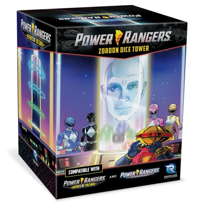 Renegade Game Studios Power Rangers: Zordon Dice Tower - Lost City Toys