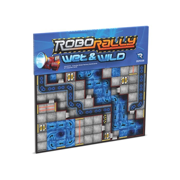 Renegade Game Studios Robo Rally: wet & Wild Expansion - Lost City Toys