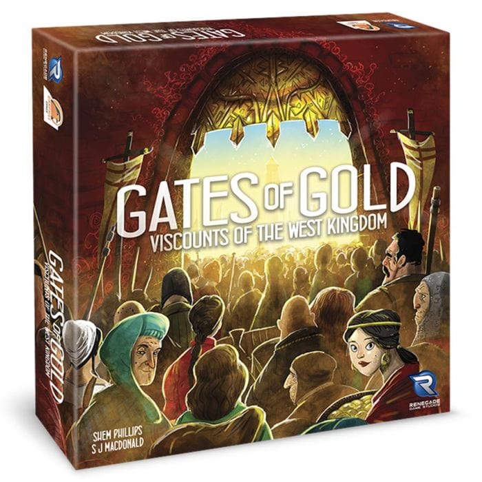 Renegade Game Studios Viscounts of the West Kingdom Gates of Gold Expansion - Lost City Toys