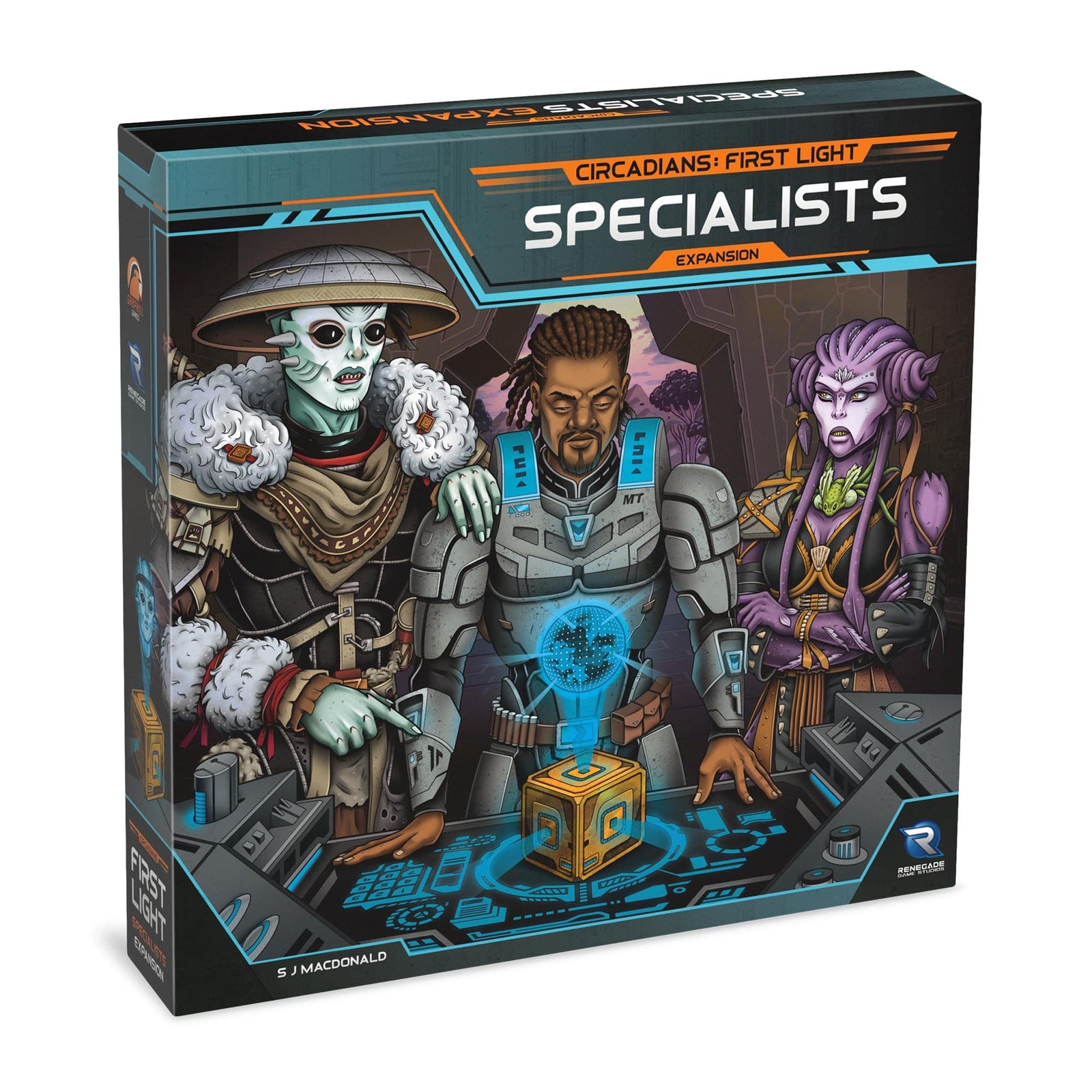 Renegade Games Studios Circadians: First Light Specialists Expansion - Lost City Toys