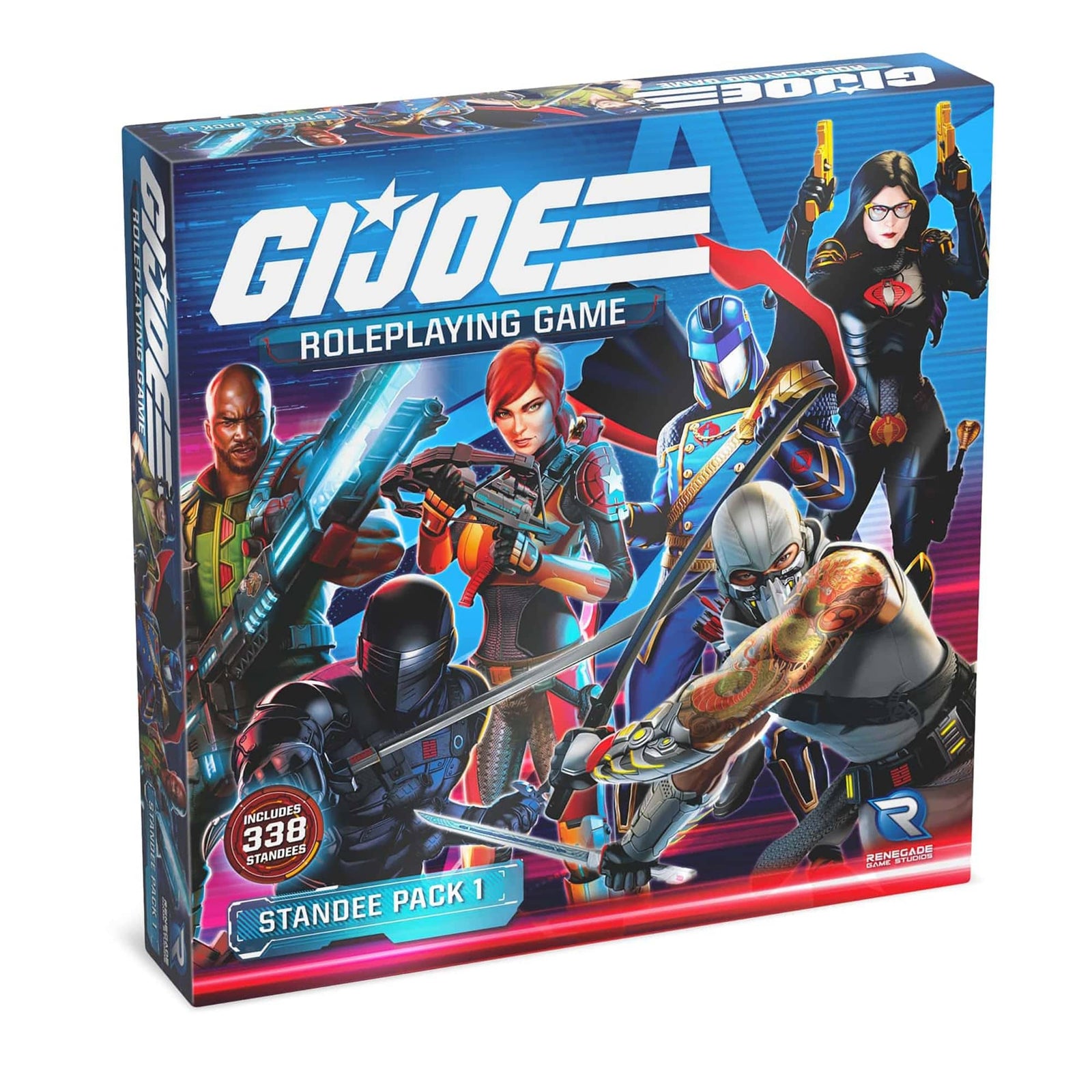 Renegade Games Studios G.I. JOE: RPG - Game Standee Pack #1 - Lost City Toys