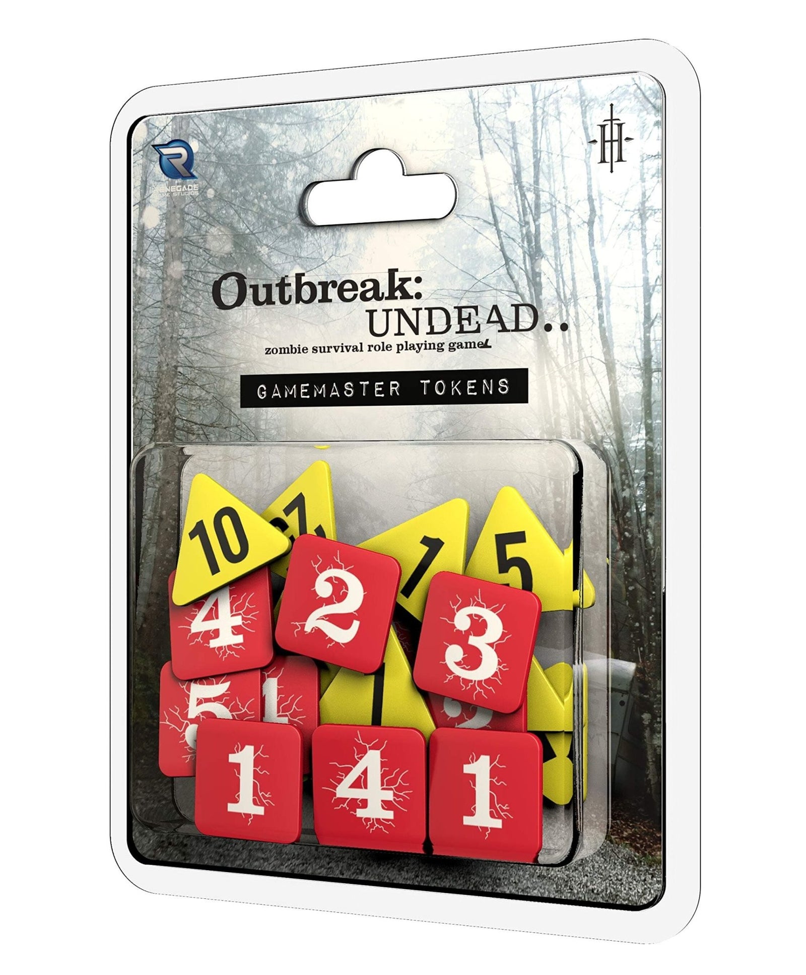 Renegade Games Studios Outbreak Undead 2nd Edition RPG: Gamemaster`s Tokens - Lost City Toys