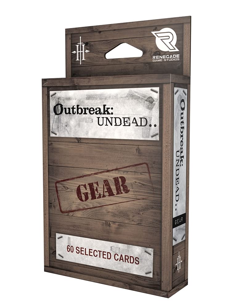 Renegade Games Studios Outbreak Undead 2nd Edition RPG: Gear Deck - Lost City Toys