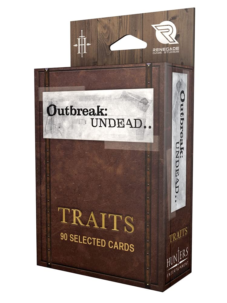 Renegade Games Studios Outbreak Undead 2nd Edition RPG: Traits Deck - Lost City Toys