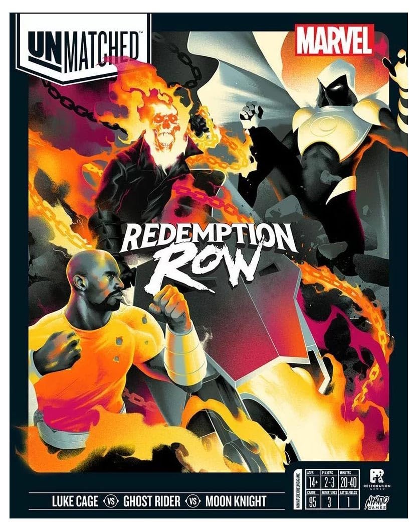 Restoration Games Board Games Restoration Games Unmatched: Marvel - Redemption Row