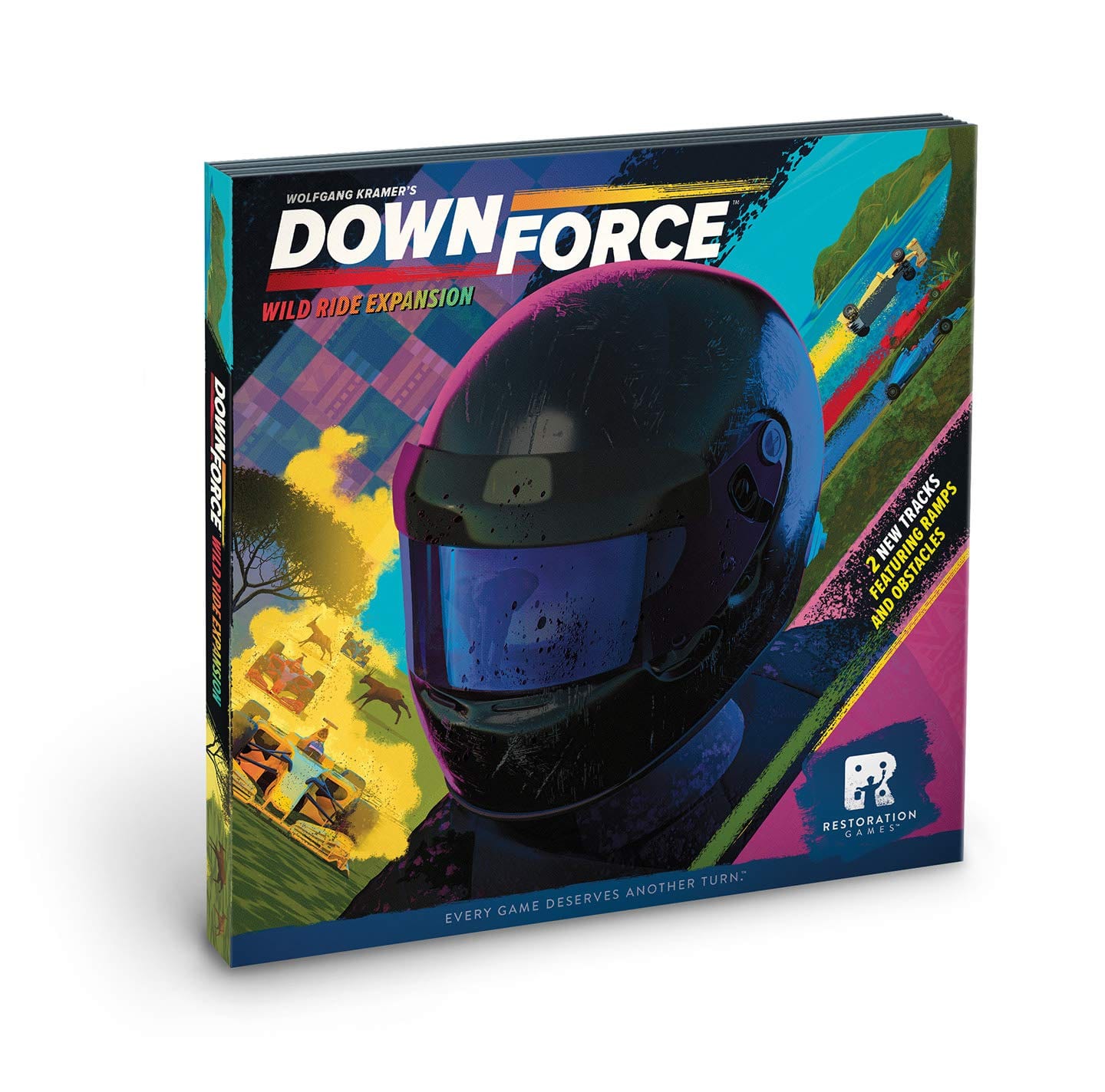 Restoration Games Downforce: Wild Ride Expansion - Lost City Toys