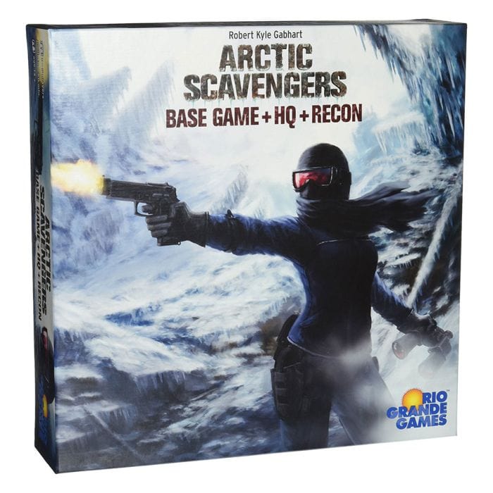 Rio Grande Games Board Games Rio Grande Games Arctic Scavengers Base Game + HQ + Recon