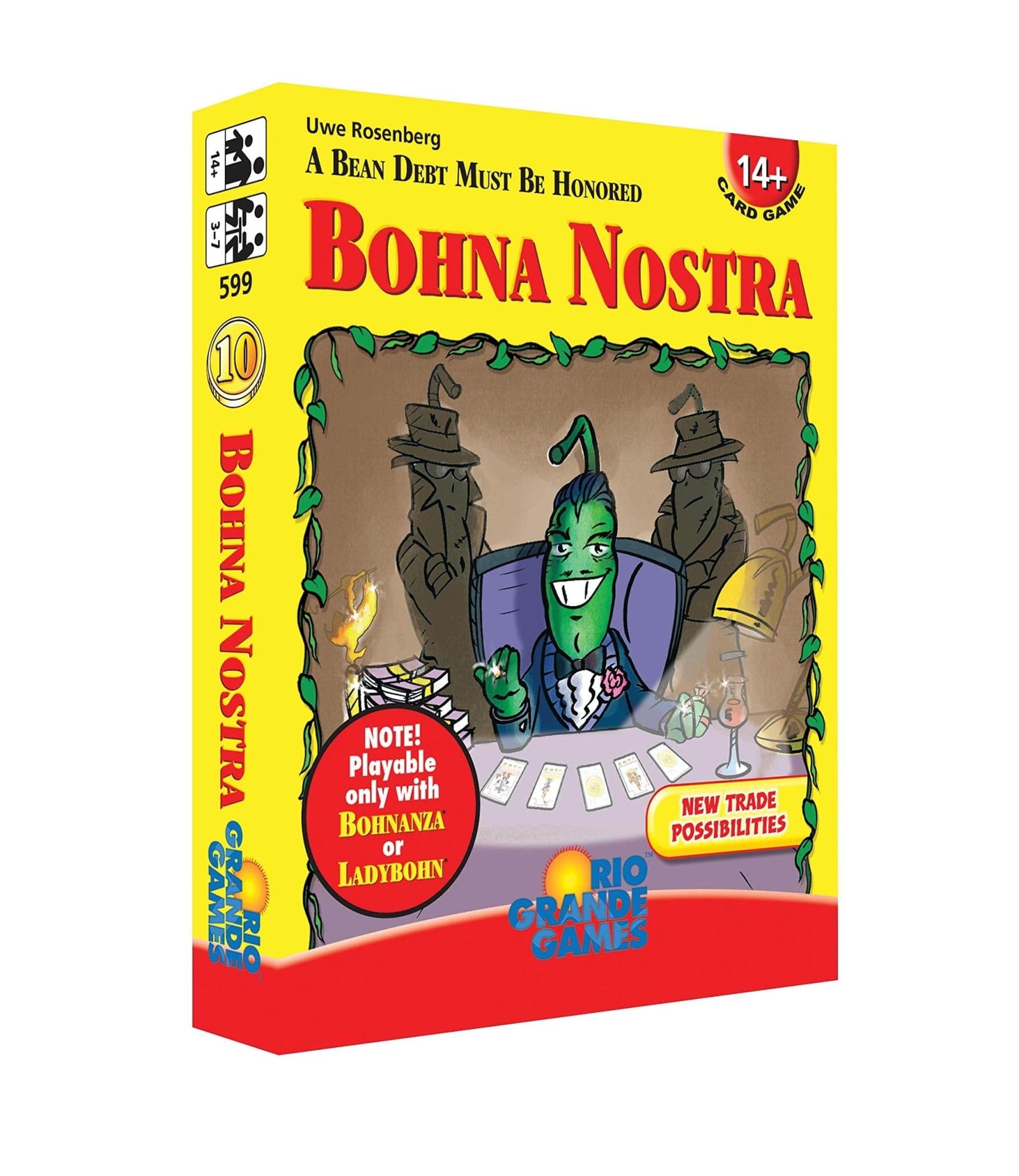 Rio Grande Games Bohnanza: Bohna Nostra Expansion - Lost City Toys