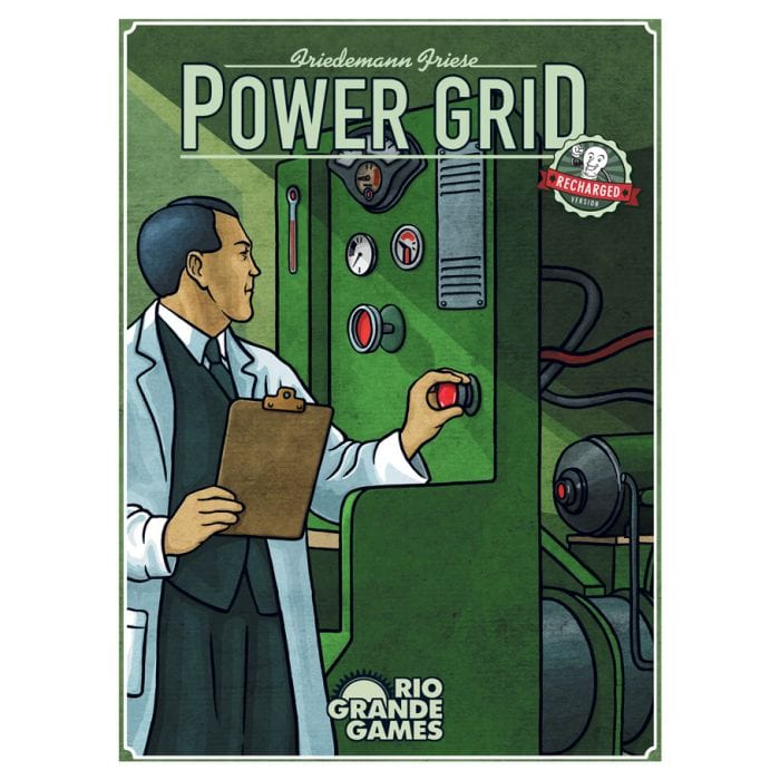 Rio Grande Games Power Grid Recharged 2nd Edition - Lost City Toys