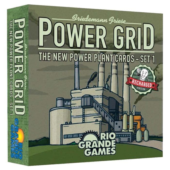 Rio Grande Games Power Grid: The New Power Plant Cards Set 1 - Lost City Toys