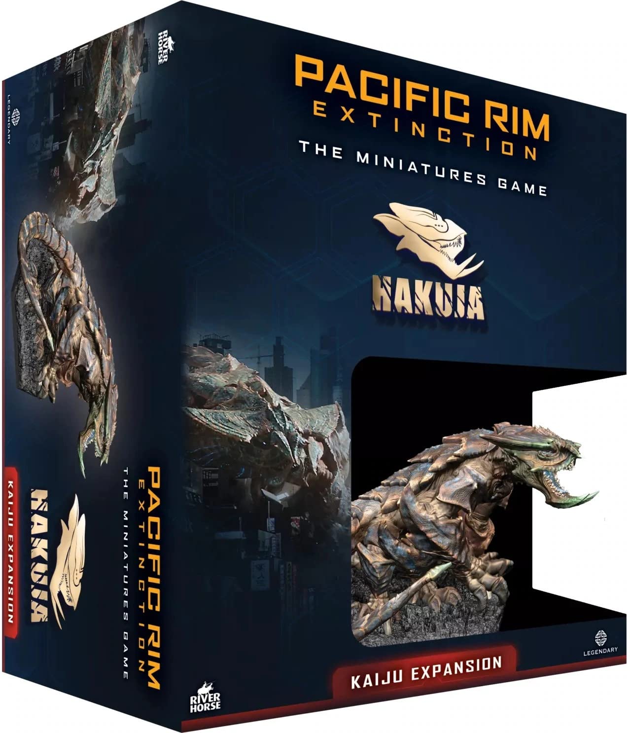 River Horse Pacific Rim: Extinction Miniatures Game - Hakuja Kaiju Expansion - Lost City Toys