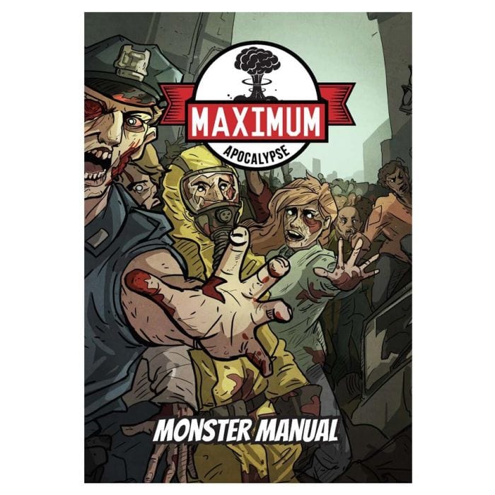 Rock Manor Games Maximum Apocalypse RPG: Monster Manual - Lost City Toys