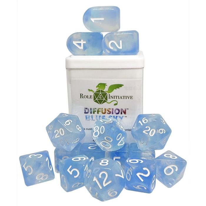 Role 4 Initiative 15 - Set Diffusion Blue Sky with Arch'd4 & Balance'd20 - Lost City Toys