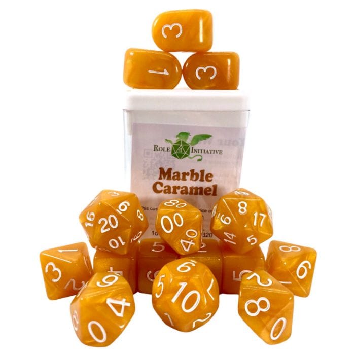 Role 4 Initiative 15 - Set Marble Caramel with Arch'd4 - Lost City Toys