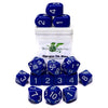 Role 4 Initiative 15 - Set Opaque Blue with White with Arch'd4 - Lost City Toys