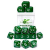 Role 4 Initiative 15 - Set Opaque Dark Green with White with Arch'd4 - Lost City Toys