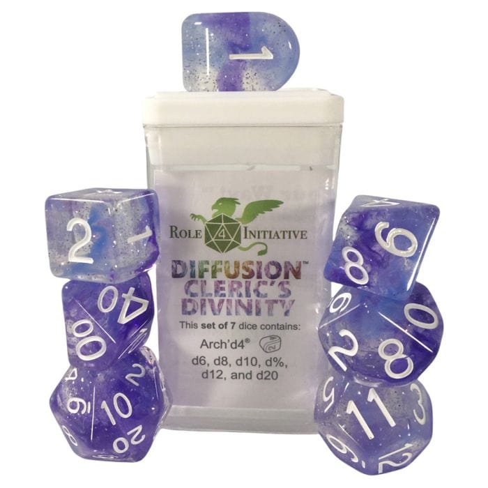 Role 4 Initiative 7 - Set Diffusion Cleric's Divinity with Arch'd4 - Lost City Toys