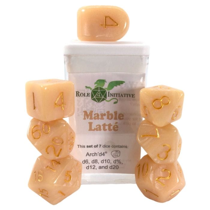 Role 4 Initiative 7 - Set Marble Latte with Arch'd4 - Lost City Toys