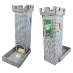 Role 4 Initiative Castle Keep Dice Tower Light Gray - Lost City Toys