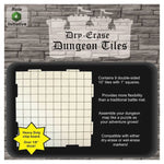 """Role 4 Initiative Dry - Erase Dungeon Tiles 10"""" Interlock (9)""" - Lost City Toys