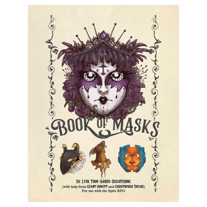 Rowan, Rook and Decard Spire: The Book Of Masks - Lost City Toys