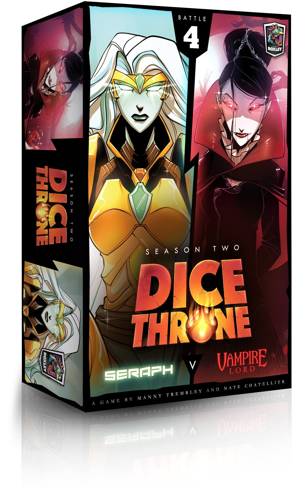 Roxley Games Dice Throne: Season 2 - Box 4 - Seraph vs Vampire Lord - Lost City Toys