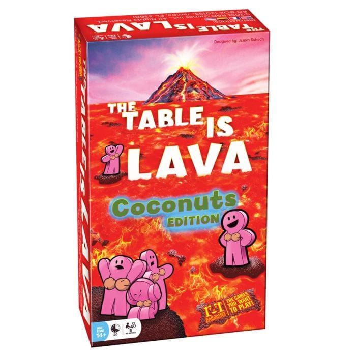 R&R Games The Table is Lava: Coconuts Edition - Lost City Toys