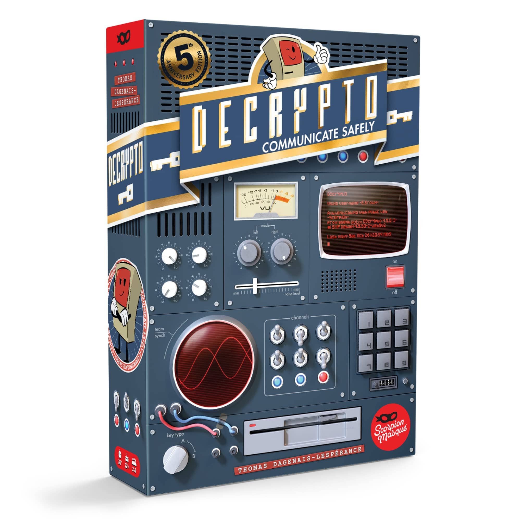 Scorpion Masque Decrypto: 5th Anniversary Special Edition - Lost City Toys