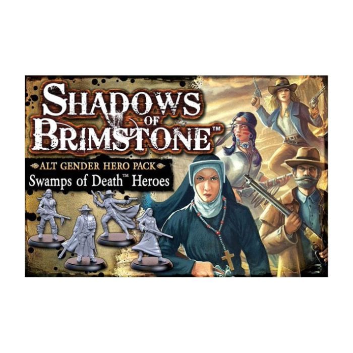 Shadows of Brimstone: Alt Gender Hero Pack: Swamps of Death - Lost City Toys