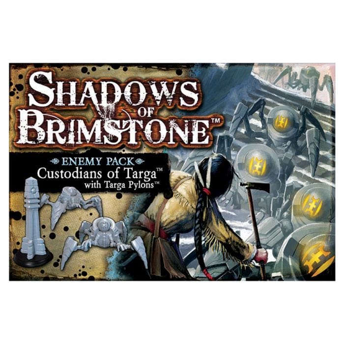Shadows of Brimstone: Custodians of Targa with Targa Pylons Enemy Pack - Lost City Toys