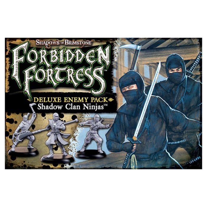 Shadows of Brimstone: Shadow Clan Ninja Deluxe Enemy Pack - Lost City Toys