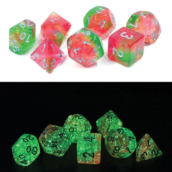 Sirius Dice 7 - Set Lotus - Lost City Toys