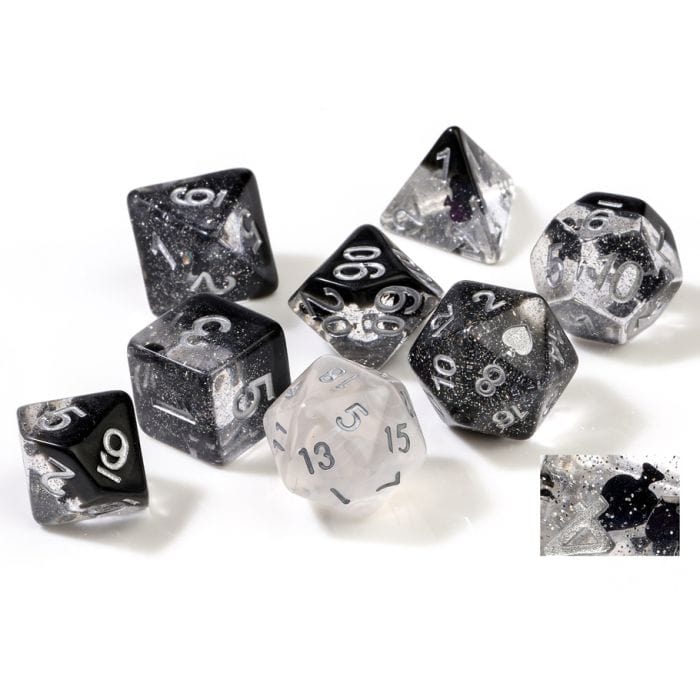 Sirius Dice 7 - Set Spades - Lost City Toys