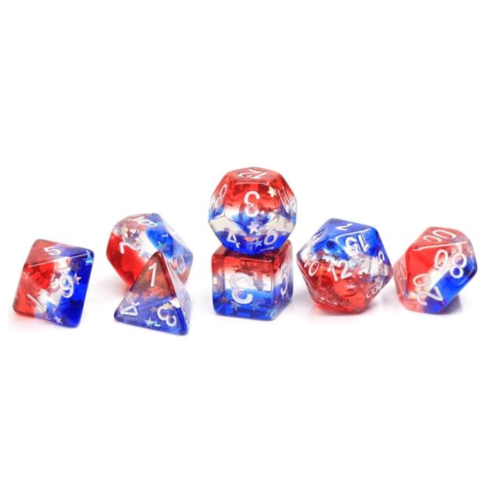 Sirius Dice 7 - Set Star Spangled Banner - Lost City Toys