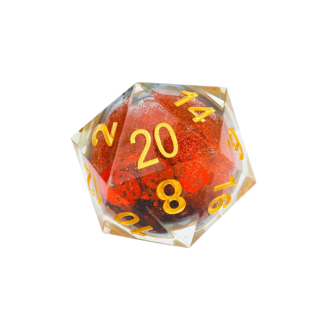 Sirius Dice Snow Globe: 54mm D20 - Halloween - Lost City Toys