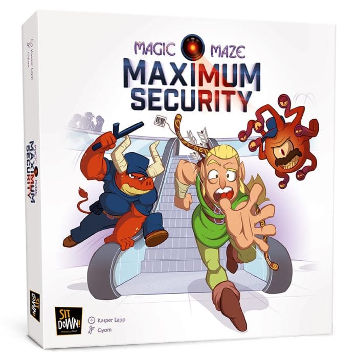 Sit Down Magic Maze: Maximum Security - Lost City Toys