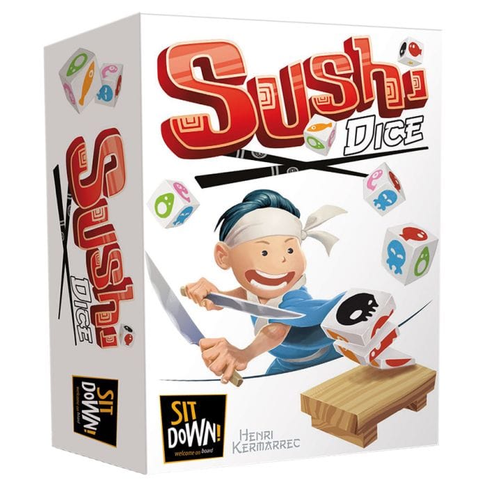 Sit Down Sushi Dice - Lost City Toys