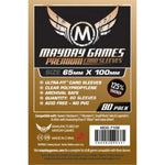 Sleeves: Premium Magnum Copper Sleeves 65mm x 100mm (7Wonders) (80) - Lost City Toys