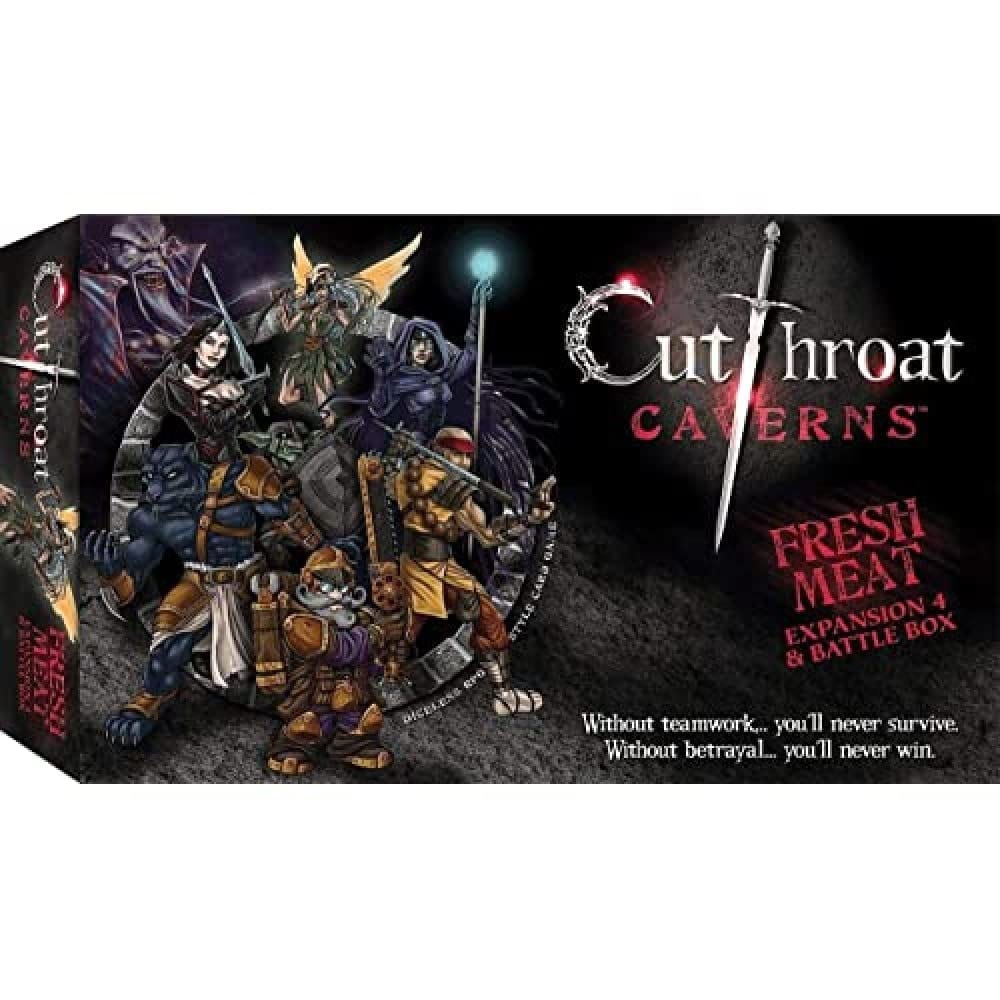 Smirk And Dagger Cutthroat Caverns: Fresh Meat Expansion 4 - Lost City Toys