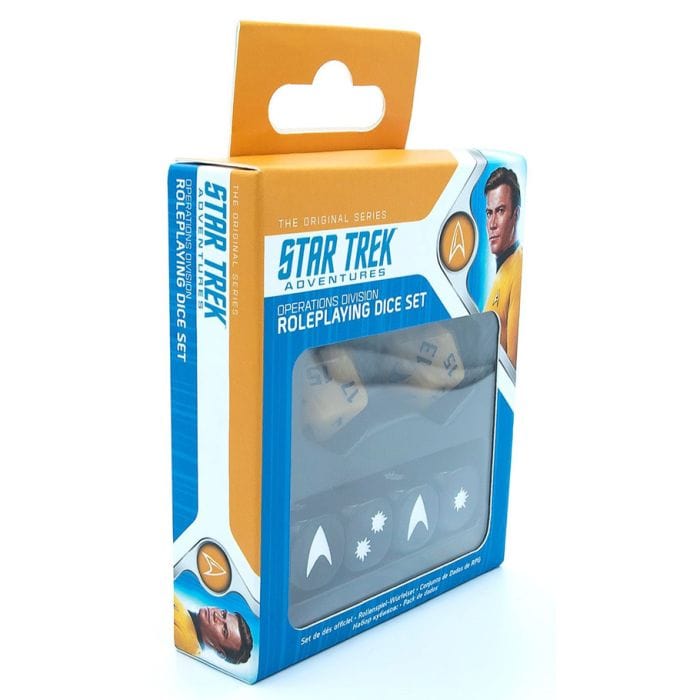 Star Trek Adventures: Operations Division Dice Set Revised - Lost City Toys