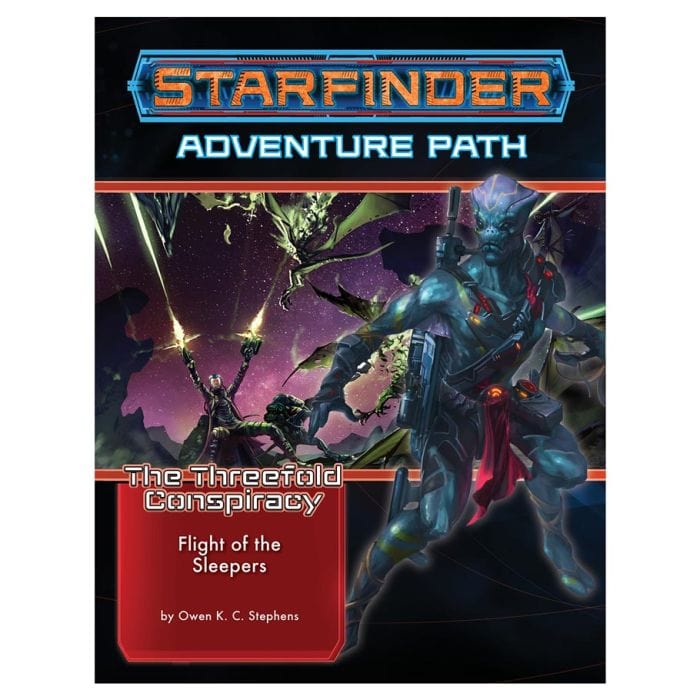 Starfinder: Adventure Path: Flight of the Sleepers: The Threefold Conspiracy 2/6 - Lost City Toys