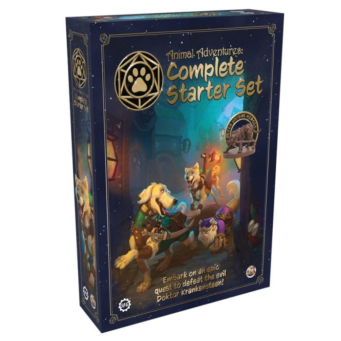 Steamforged Games Ltd. Animal Adventures: RPG Starter Set - Lost City Toys