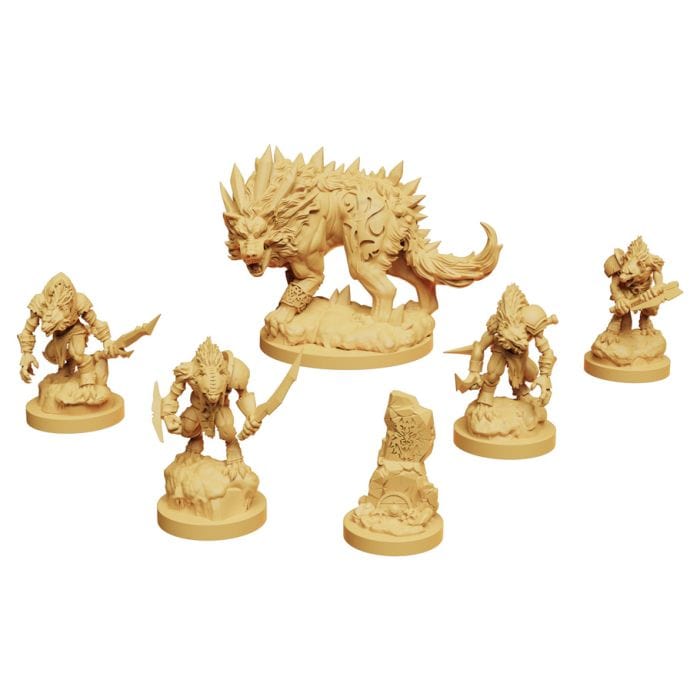 Steamforged Games Ltd. Godtear: Fenra, Wolf of the End Times & Chainless Curs - Lost City Toys