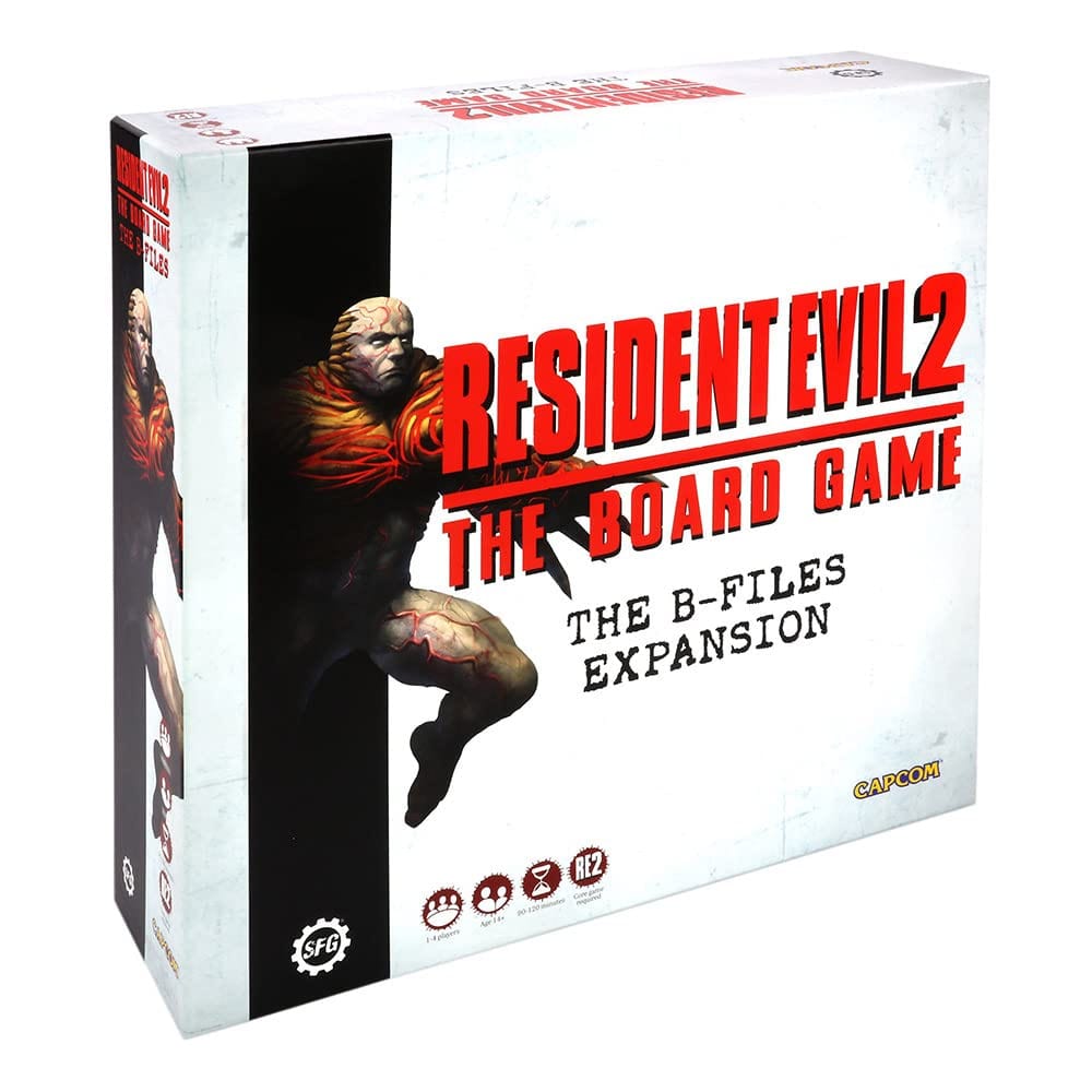 Steamforged Games Ltd Resident Evil 2 - The Board Game The B - Files Expansion - Lost City Toys