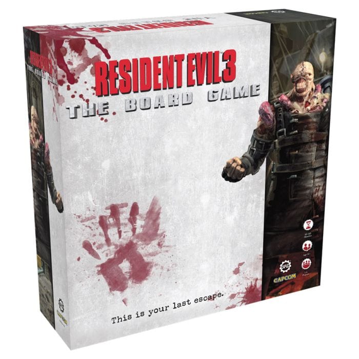 Steamforged Games Ltd. Resident Evil 3: The Board Game - Lost City Toys