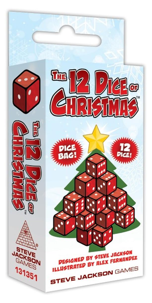 Steve Jackson Games 12 Dice of Christmas - Lost City Toys