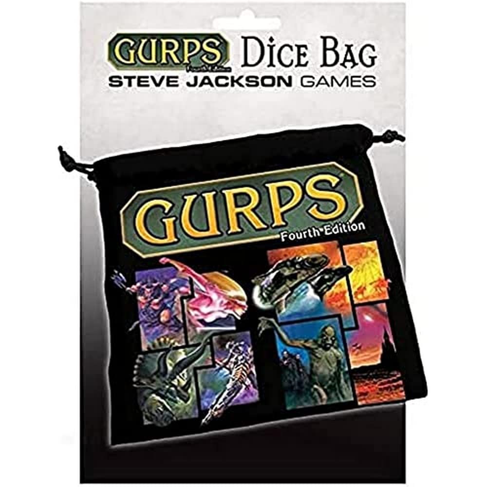 Steve Jackson Games Dice Bag: GURPS 4th Edition - Lost City Toys