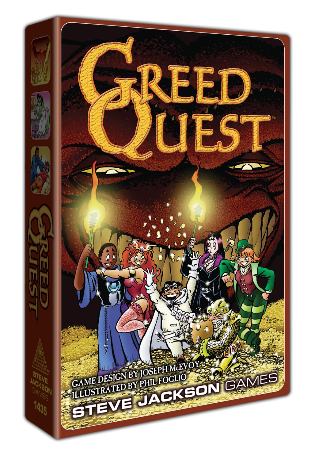 Steve Jackson Games GreedQuest - Lost City Toys