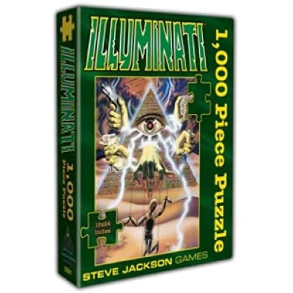 Steve Jackson Games Illuminati: 1000 Piece Puzzle - Lost City Toys